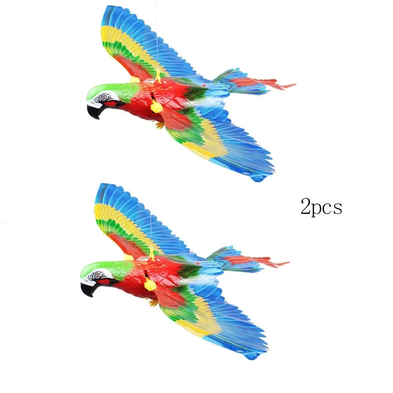 SkyHunter: juguete interactivo para gatos con forma de pájaro volador