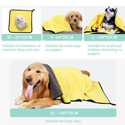 DryZoom: Super Absorbent Pet Towel