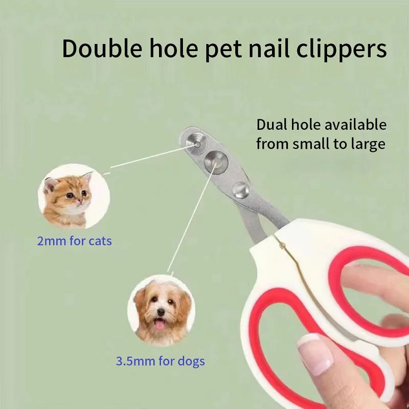 Clip &amp; Care: Cortauñas de acero inoxidable para mascotas